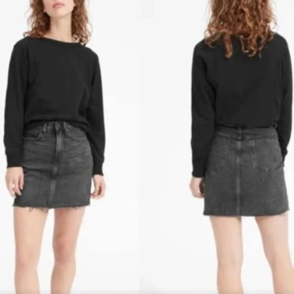 Everlane Jean Skirt Size 26 Waist - Picture 5 of 7